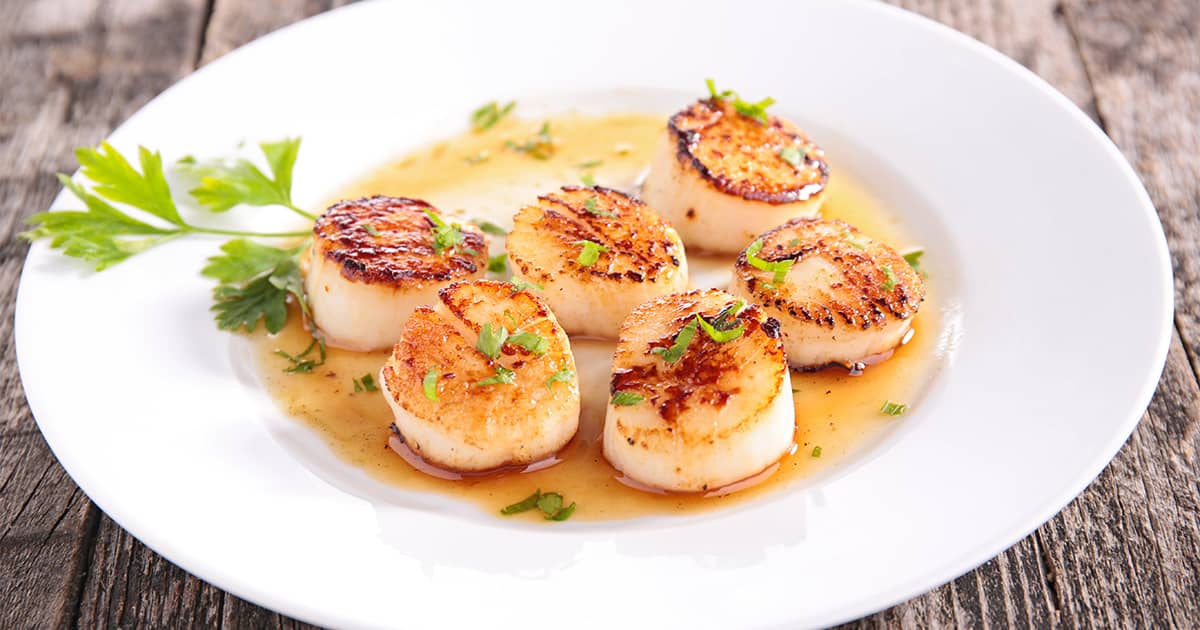 What do scallops taste like? Pan Seared Scallops